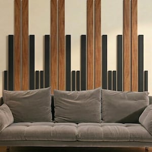 DIY Slat Wall Panel Guide – MDF "Skyline" Accent Wall Installation (PDF Download)