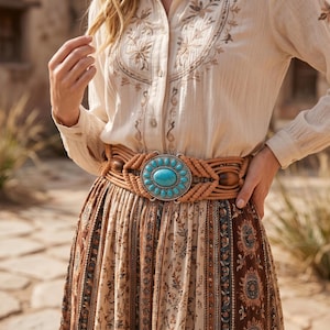 Vintage Fringe Belt - Etsy display picture 3