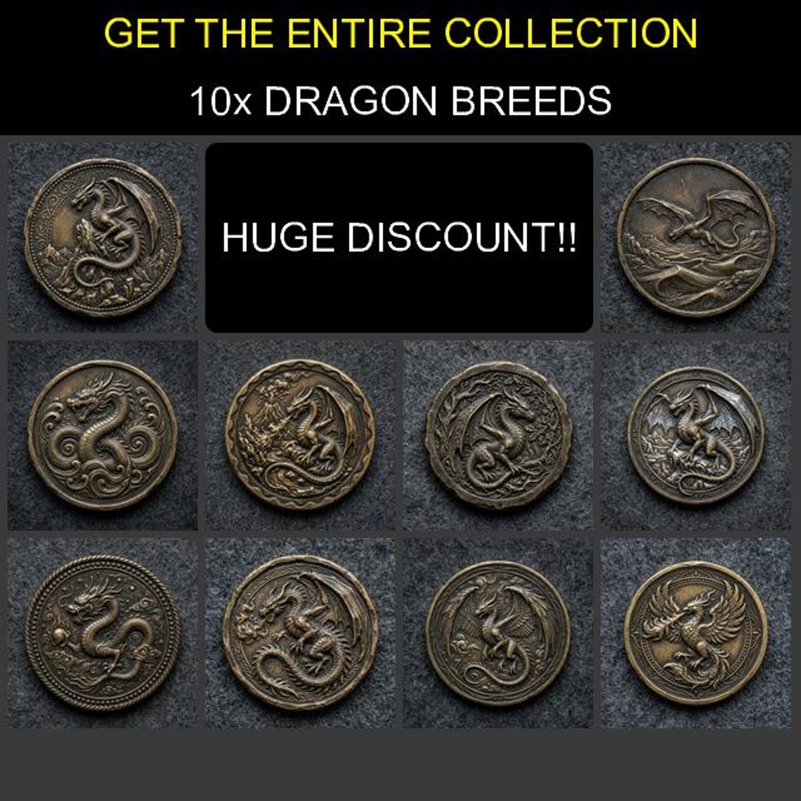 Challenge Coin 3D Depth Map, CNC PNG File, Fiber Laser, Lightburn ...
