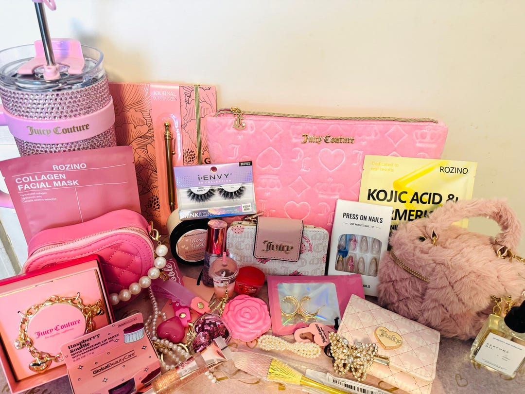 Goodie Box 7 Piece Premium Luxury Self Care Bundle | Glam Spa Box | Mystery Gift ...