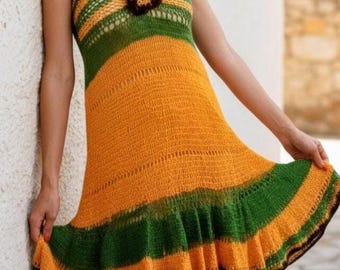 Robe au crochet