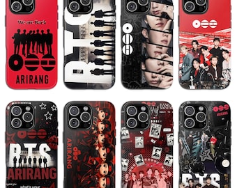 Arirang Album Kpop Phone Case, World Tour 2026 Fan Art Cover for iPhone 11-17, Pro/Max, Samsung S21-S26