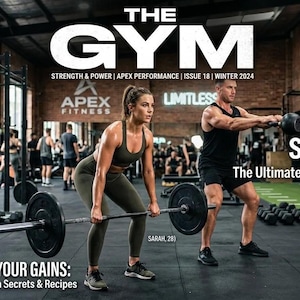 Plan de entrenamiento de gimnasio de 4 días para principiantes: guía en PDF para el desarrollo muscular y el fortalecimiento de todo el cuerpo.