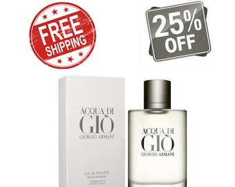 Giorgio Armani Acqua Di Gio EDT 6.7 oz – 200ml Timeless Men’s Scent