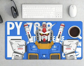 Gundam RX-78-2 Head Desk Mat – Anime Gaming Mousepad