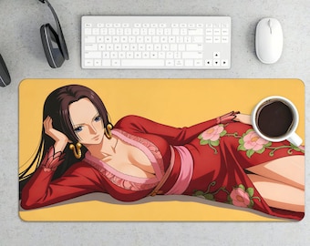 One Piece Boa Hancock Anime Desk Mat – Gaming Mouse Pad Accessory