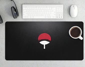 Naruto Sharingan Mouse Pad – Red Black Anime Eye Gaming Desk Mat