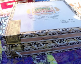 Cigar Box Large & Thin Arturo Fuente Jewelry Or Keepsakes Fifteen In Stock by IndustrialPlanet