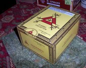 Monte Cristo Cigar Box Varying Sizes Yellow Gold Fifteen In Stock Group Gift by IndustrialPlanet