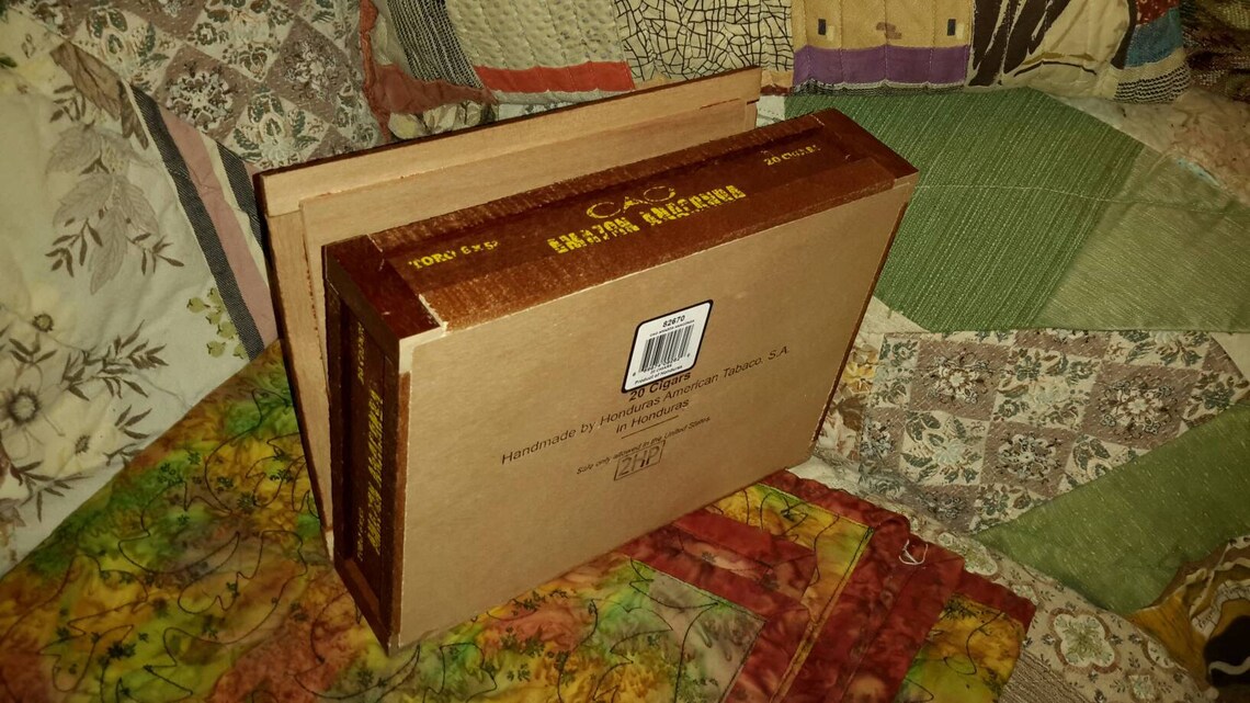 Cigar Box Amazon Basin Special Edition Cool Logo Lift off Top Etsy