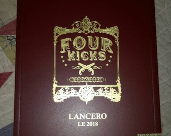 Cigar Box Four Kicks Lancero Special Edition Low Chest Rare Tobacciana Find by IndustrialPlanet NEW Free Shipping