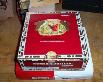 Cigar Box Romeo & Juliet Red Chest Reduced Huge Quantity Group Gifts by IndustrialPlanet
