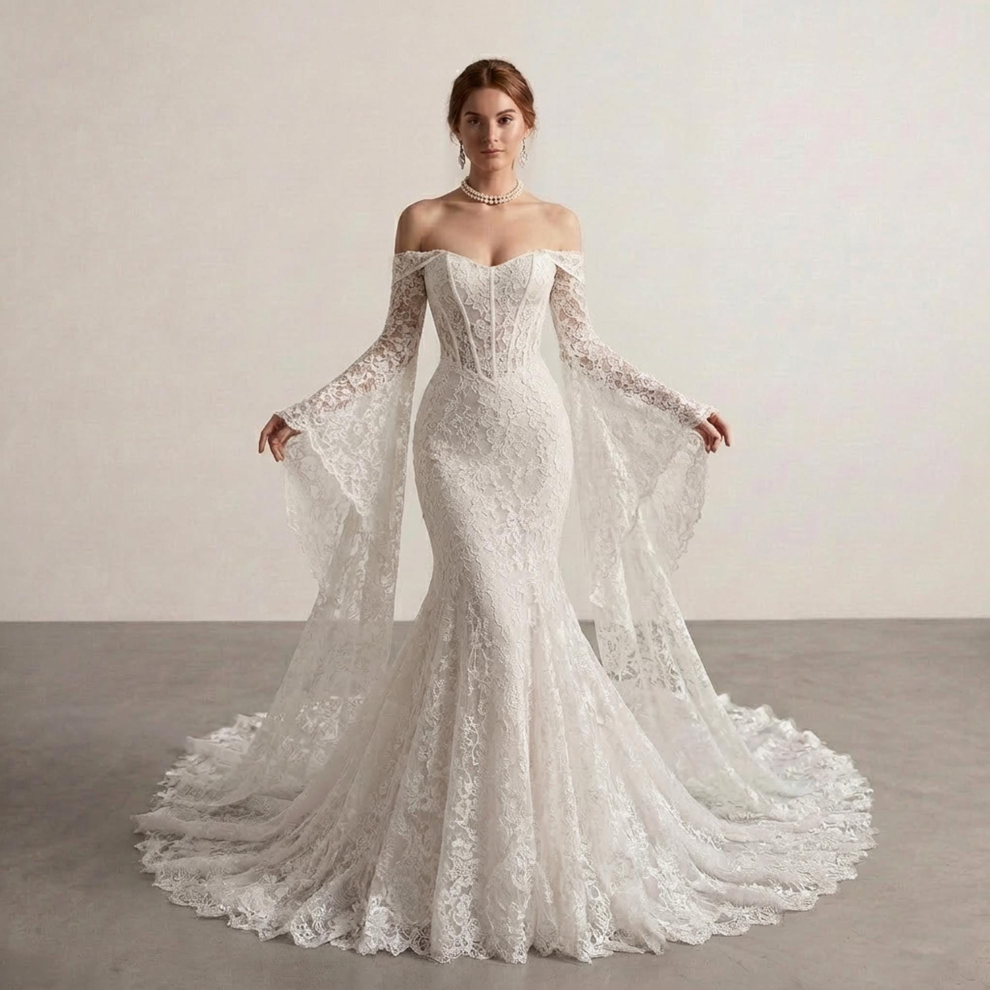 Vintage Mermaid Wedding Dress - Etsy