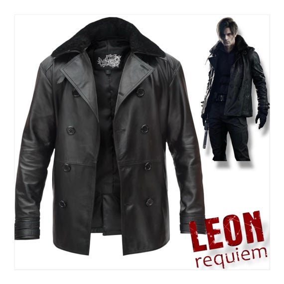 Leon S Kennedy Leather Jacket – Resident Evil RE9 Cosplay