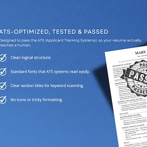 ATS-optimized new grad nurse resume template tested and passed applicant tracking systems. Clean logical structure, standard readable fonts, clear section titles, and no icons or complex formatting, so the resume reaches a human recruiter every time.