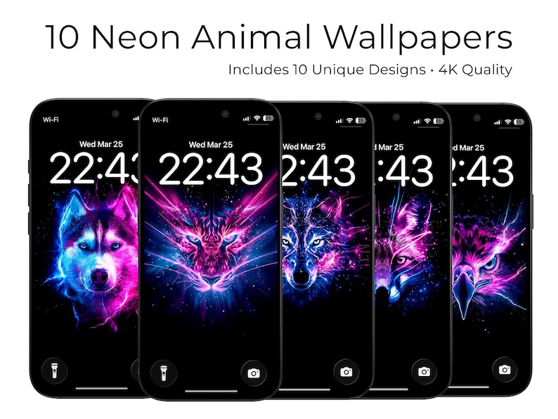 Neon 4K iPhone Wallpaper | Minimalist Lock Screen | Ios Background ...