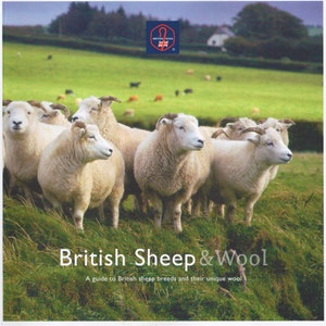 British Sheep Wool, sheep breed guide, wool book, fibre book, paperback, the felt box