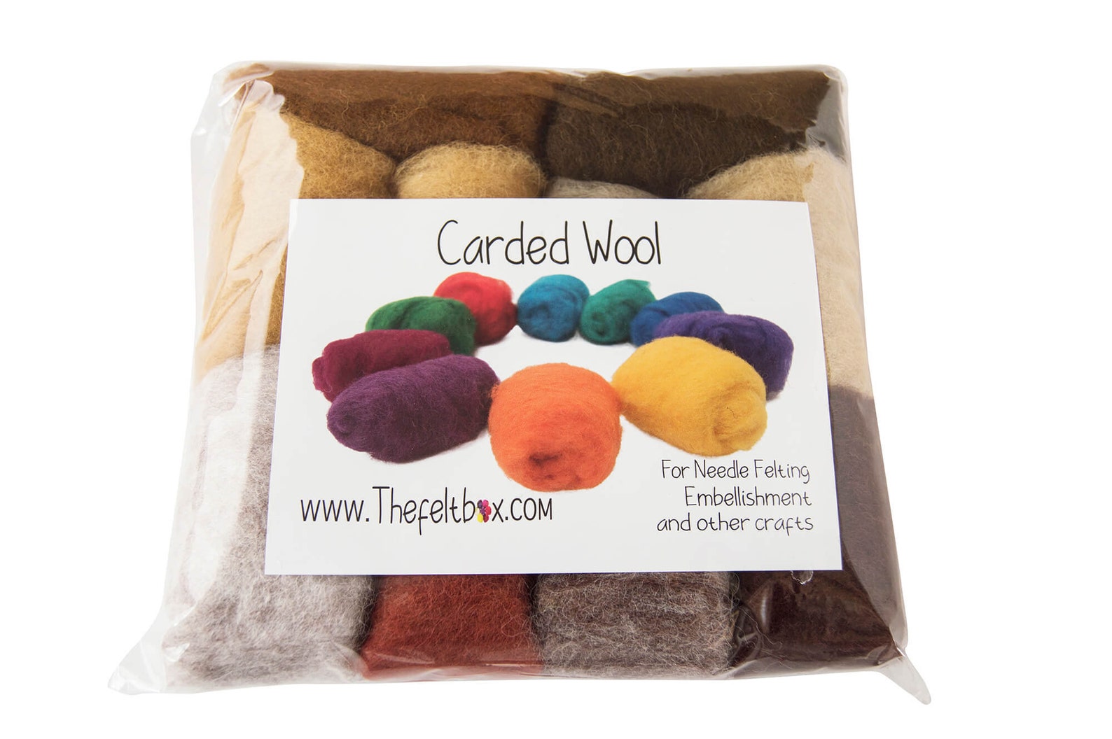 60 Colours Felting Wool Carded Wool for Felting Embelishment Etsy