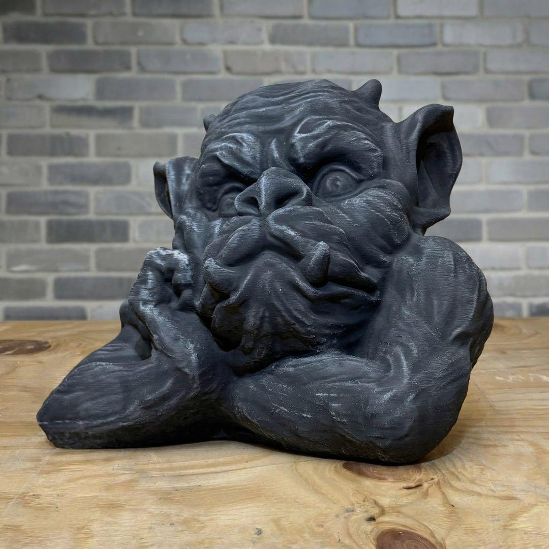 Concrete Gargoyle Statue Stone Gothic Decor Guardian Gargoyle Outdoor ...