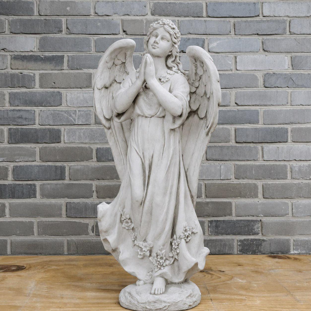 Winged Cherub Statue - Etsy