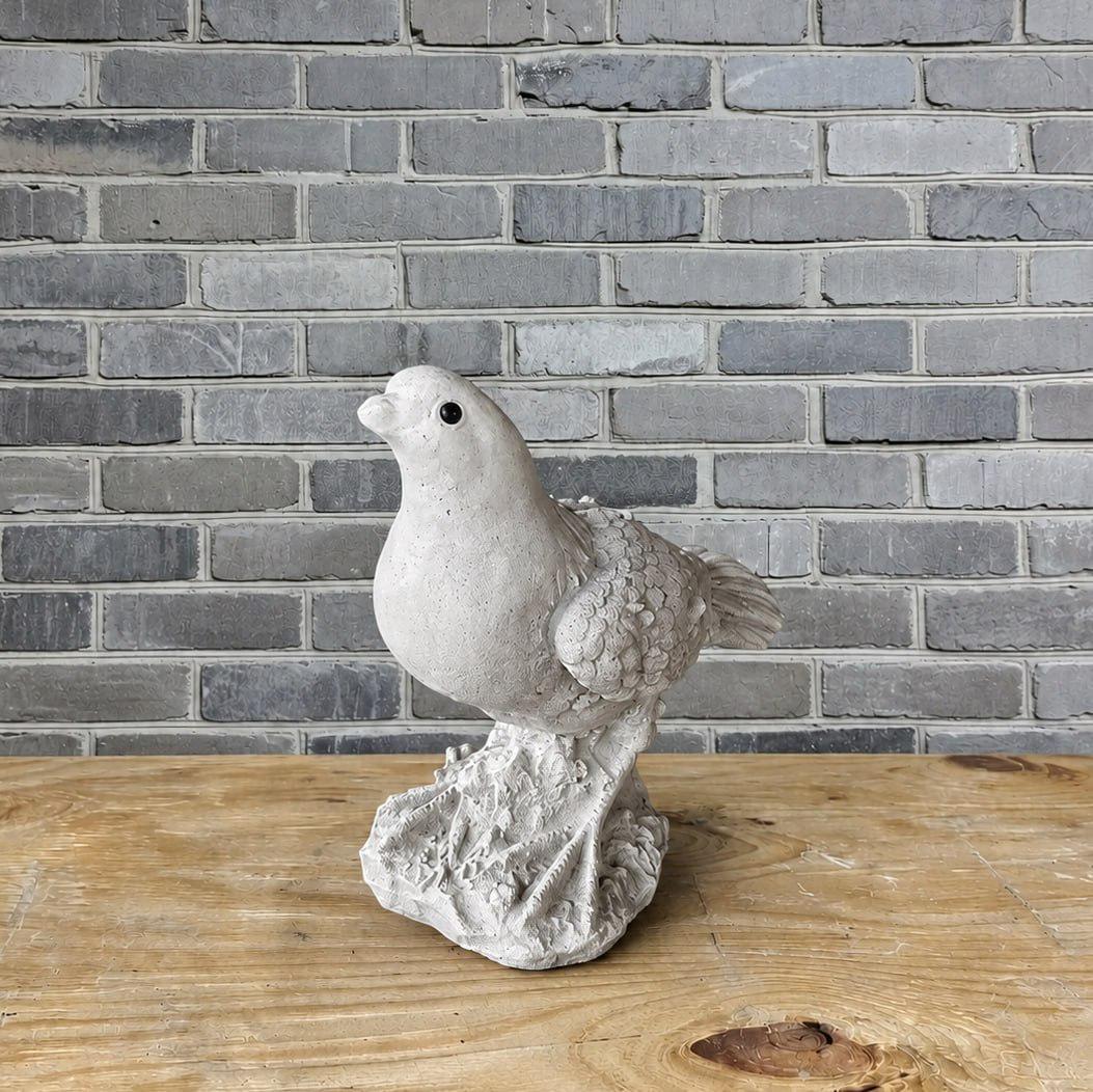 White Pigeon Statue - Etsy