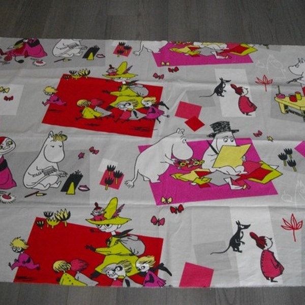 Moomin fabric 105 x 150 cm