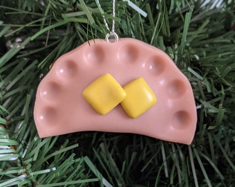 Buttered Pierogie Ornament or Magnet