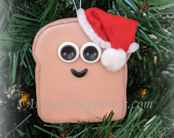 Sliced Bread Ornament Custom Made Handmade