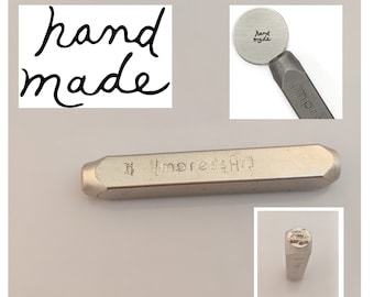 Metal Stamp - Hand Made - Impress Art