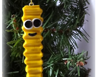 Chris Crinkle™ French Fry Ornament or Magnet Custom Made Handmade