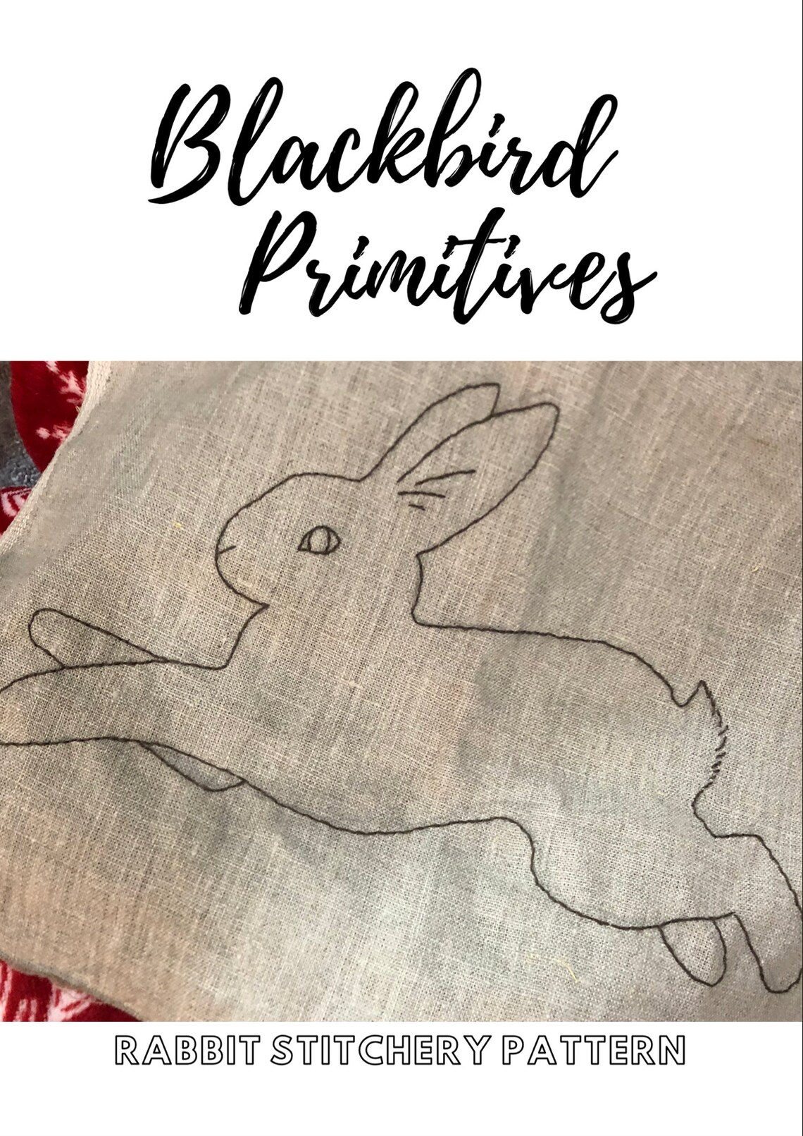 Set of 3 Rabbits Stitchery, PDF Instant Download - Etsy