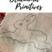 Set of 3 Rabbits Stitchery, PDF Instant Download - Etsy