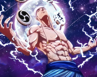 Enel Full Art Playmat – Anime TCG Gaming Mat
