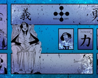 Kuzan Manga Playmat
