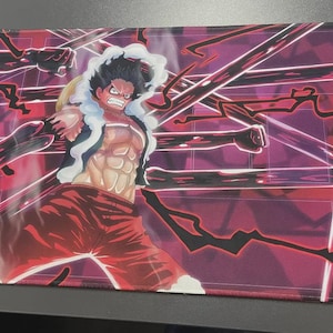 Luffy Gear 4 Manga Card - Etsy