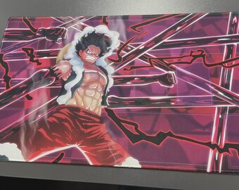 Snake Man Luffy Playmat