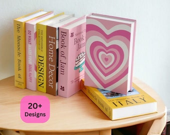 Cute Fake Book For Modern Home Decor, Fake Books Decoration Coffee Table Storage Box, Photography Books Home Decor Fashion Coffee Table Book