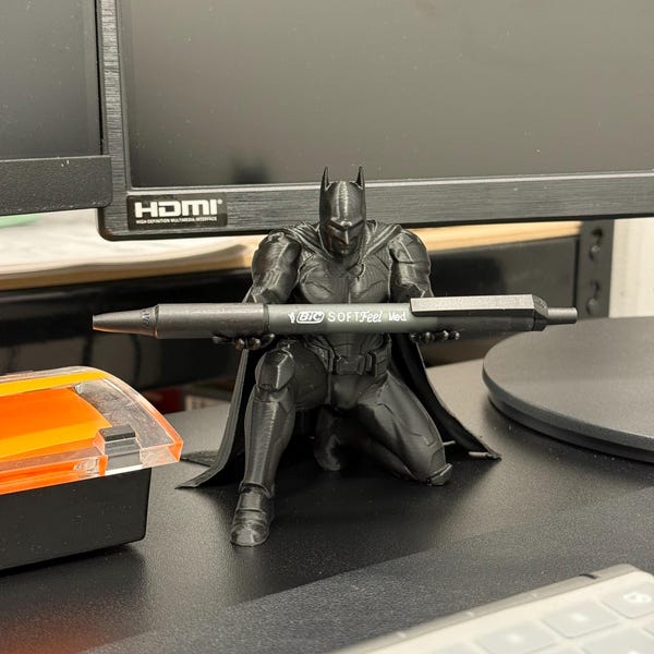 Batman Pen Holder 3D Printed