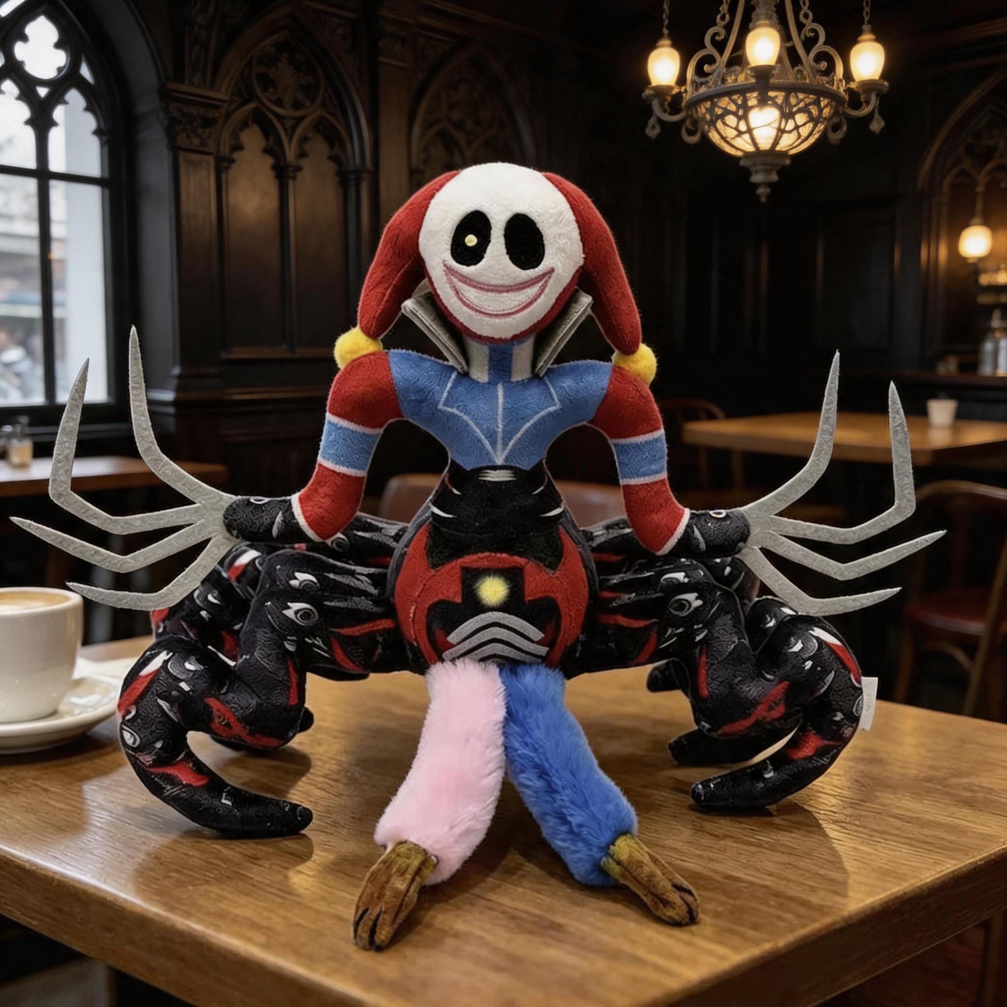 Oliver Prototype 1006 Jester Spider Plush Poppy Playtime Chapter 5 ...