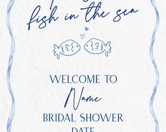 Two Less Fish In The Sea Sign