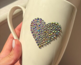 Handmade crystal coffee cup