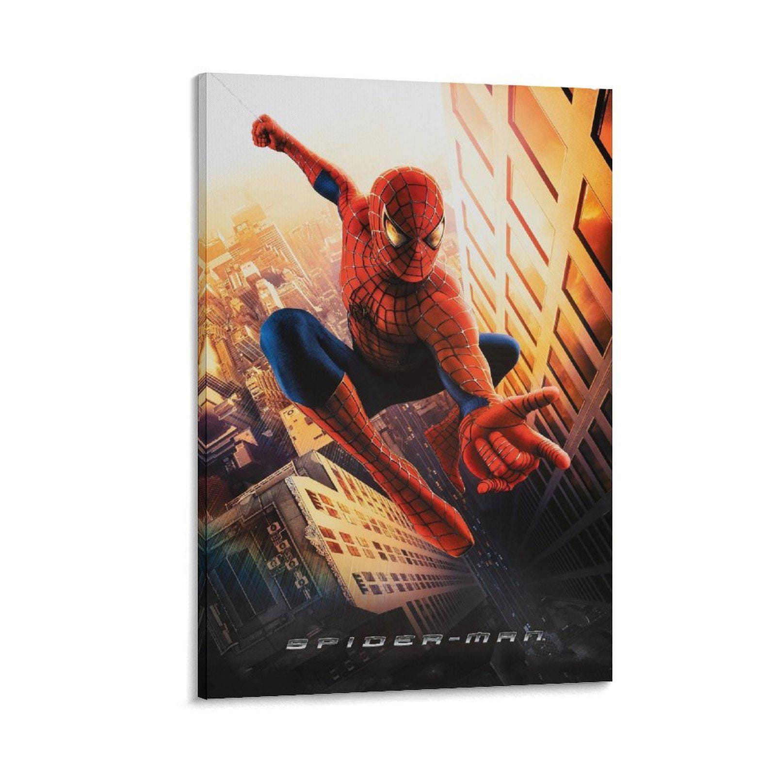 Spiderman movie poster 2002 - Etsy 日本