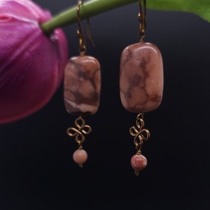 Jasper Stone Earrings