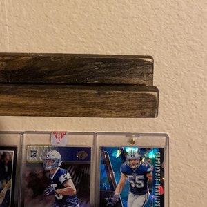 Card Display Shelves, football cards, baseball cards, basketball cards, graded cards immagine 4