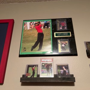 Card Display Shelves, football cards, baseball cards, basketball cards, graded cards immagine 5