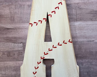 Baseball Wall Decor, Sports Wall Decor, Boys Room Decor, Baseball Letters