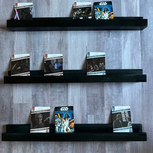 18&quot; Card Display Shelves, football cards, baseball cards, basketball cards
