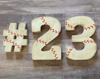 Baseball Letters, Baseball Theme, Baseball Party, Baseball Baby Shower, Baseball Wall Decor, Baseball Party Decor