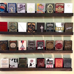 24&quot; Graded Card Display Shelves, football cards, baseball cards, basketball cards
