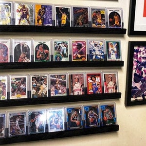 24" Card Display Shelf, Set of five, Graded Cards, Card Shelf, Sports Cards, The Hobby